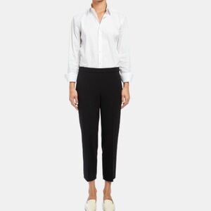 Theory korene black pull on pants 37350